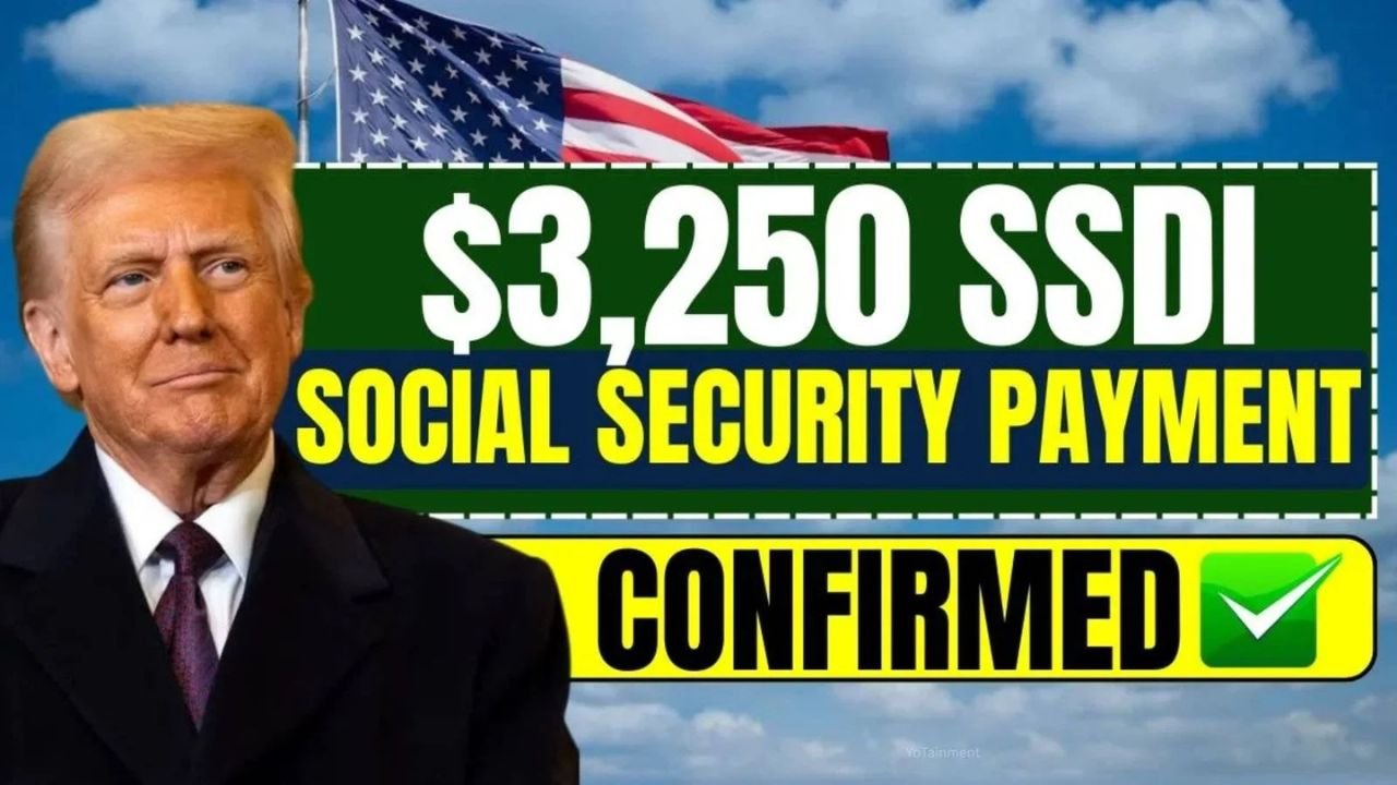 $3250 SSDI & Social Security Payment