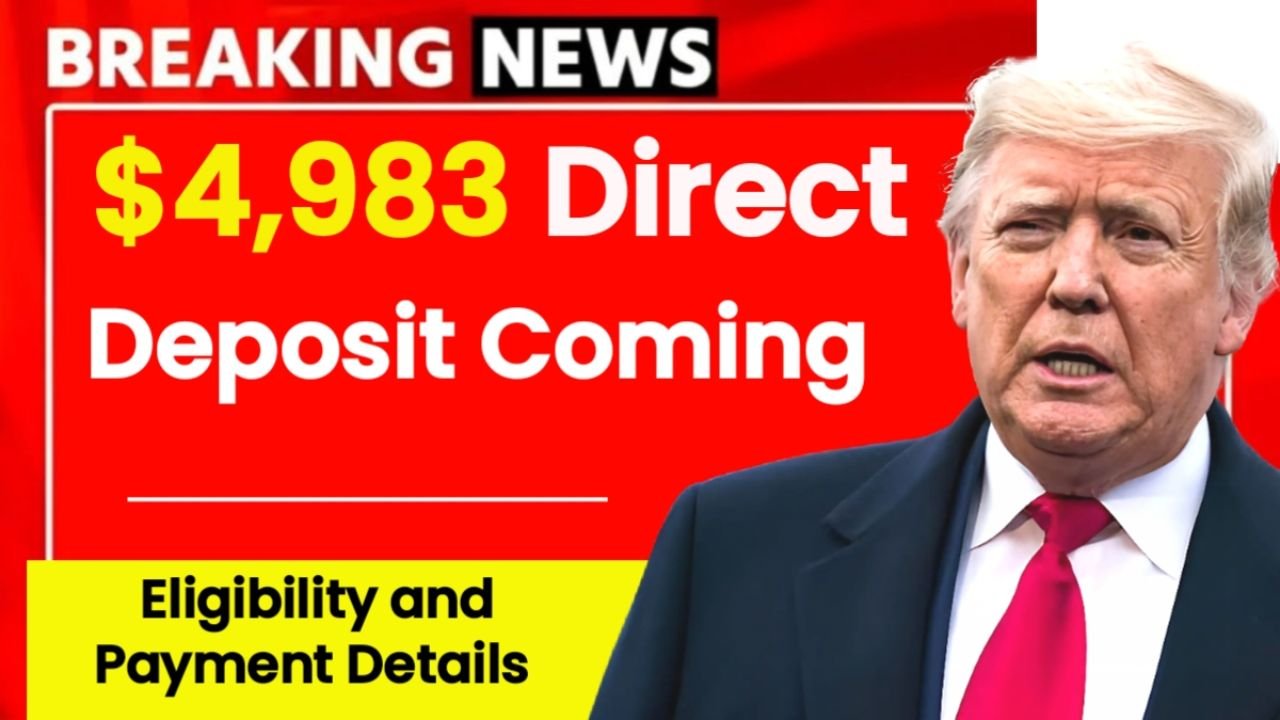 $4,983 Direct Deposit